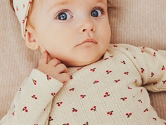 Name It bodysuit summer sand with cherries